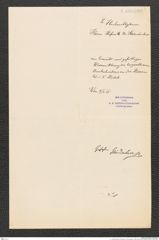 k.k. naturhistorisches Hofmuseum, Intendanzakten 1885-1896 (Hauer), Aktenzahl Z.682.a/1889, Seite 2